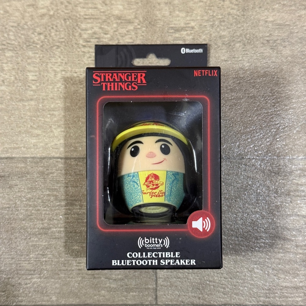 Stranger Things Argyle Bitty Boomer Collectible Bluetooth Speaker